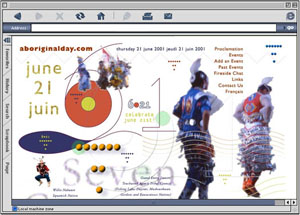 aboriginalday.com pro-bono website