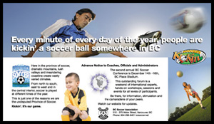 BC Soccer Association, MC2 Communications