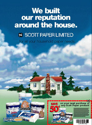 Scott Paper full page FSI